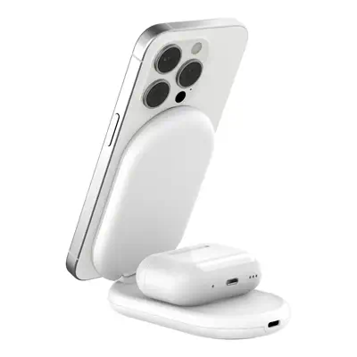 Belkin BoostCharge Écouteurs, Smartphone Blanc USB Recharge sans fil Charge rapide Intérieure - Chargeur et alimentation - visuel 5