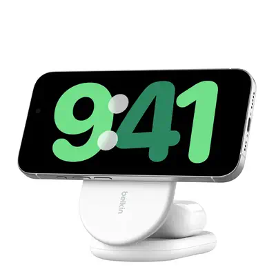 Belkin BoostCharge Écouteurs, Smartphone Blanc USB Recharge sans fil Charge rapide Intérieure - Chargeur et alimentation - visuel 4