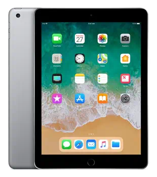 Comparaison iPad 6 9.7'' 32Go - Gris - WiFi Coque Noire - Grade Reconditionné en France Bon état