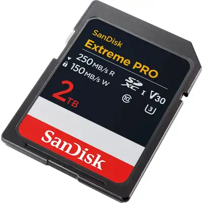 SanDisk Extreme PRO 2 To SDXC UHS-I Classe 10 - Sandisk - Carte Mémoire - visuel 2