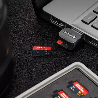 SanDisk Extreme PRO 2 To MicroSDXC UHS-I Classe 10 - Sandisk - Carte Mémoire - visuel 3