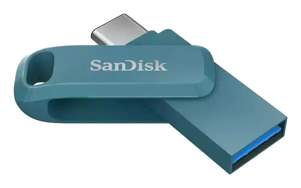 SanDisk Ultra Dual Drive Go lecteur USB flash 1 To USB Type-C 3.2 Gen 1 (3.1 Gen 1) Turquoise - Sandisk - Adaptateur stockage - visuel 2