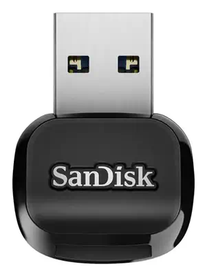 SanDisk SDDR-B731-GN6NN lecteur de carte mémoire USB 3.2 Gen 1 (3.1 Gen 1) Type-A Noir - Sandisk - Accessoire Stockage - visuel 3