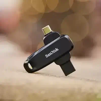 SanDisk SDDDC6-256G-G46 lecteur USB flash 256 Go USB Type-C 3.2 Gen 1 (3.1 Gen 1) Noir - Sandisk - Adaptateur stockage - visuel 5