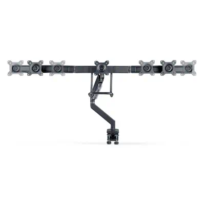 Support de Bureau pour 3 Écrans 27", VESA 75x75/100x100, Bras Articulé Réglable sans Outils, Pince e - StarTech - Support Fixe & Mobile - visuel 3