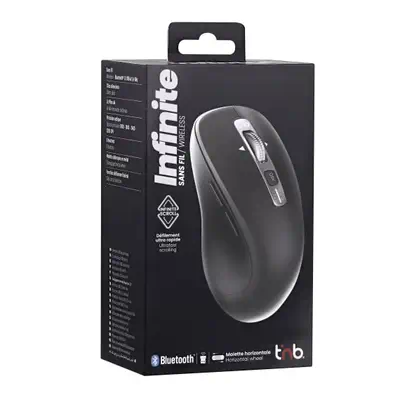 T'nB MWINFINITE souris Droitier Bluetooth 3200 DPI T'NB - visuel 1 - hello RSE - Fonctions d'économie d'énergie
