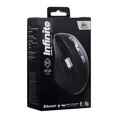 T'nB MWINFINITEPRO souris Droitier Bluetooth + USB Type-A 3200 DPI - T'NB - Souris - visuel 8