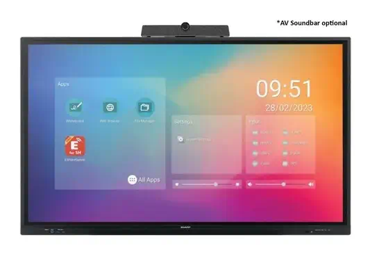 Sharp PN-LC652 165,1 cm (65") LCD 3840 x 2160 pixels 4K Ultra HD - Affichage dynamique - visuel 1