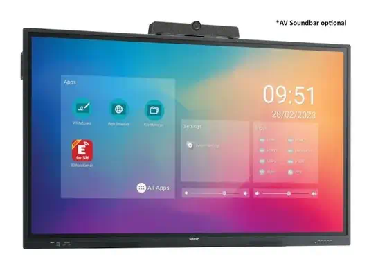 Sharp PN-LC652 165,1 cm (65") LCD 3840 x 2160 pixels 4K Ultra HD - Affichage dynamique - visuel 2