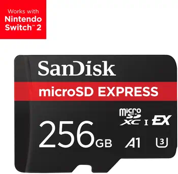Avantages SanDisk Express 256 Go MicroSDXC UHS-I