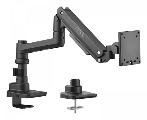 MCL MS3A99AZSBAE4920N support d'écran plat pour bureau 124,5 cm (49") Noir - Autre Accessoire pour portable - visuel 1