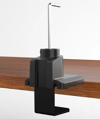 MCL MS3A99AZSBAE4920N support d'écran plat pour bureau 124,5 cm (49") Noir - Autre Accessoire pour portable - visuel 4