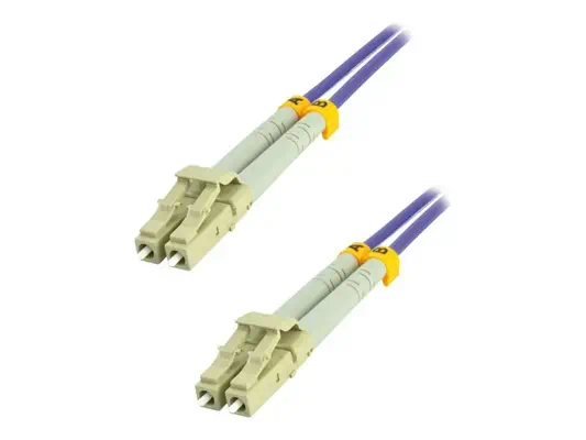 MCL Jarretière optique OM4 duplex multimode 50/125 - LC / - MCL-SAMAR - Câble RJ et Fibre optique - visuel 1