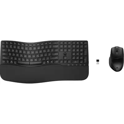 HP STORE 3PL clavier Souris incluse Bureau RF sans fil + Bluetooth Noir - Pack Clavier, souris - visuel 10