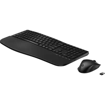 HP STORE 3PL clavier Souris incluse Bureau RF sans fil + Bluetooth Noir - Pack Clavier, souris - visuel 9