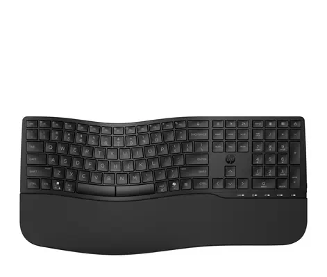 HP STORE 3PL clavier Bureau RF sans fil + Bluetooth Noir - Clavier - visuel 8