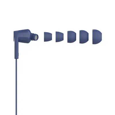 Belkin SoundForm Casque Avec fil Ecouteurs Musique/Quotidien USB Type-C Bleu - Casque Micro - visuel 3