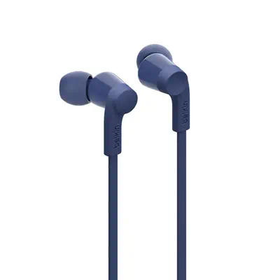 Belkin SoundForm Casque Avec fil Ecouteurs Musique/Quotidien USB Type-C Bleu - Casque Micro - visuel 2