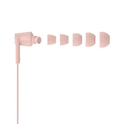 Belkin SoundForm Casque Avec fil Ecouteurs Musique/Quotidien USB Type-C Rose - Casque Micro - visuel 3