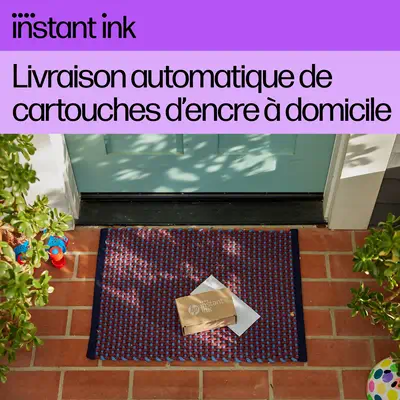 DeskJet 2823e Sans fil All-in-One Couleur Imprimante, Copieur, Scanner - HP - Multifonctions Jet d'encre - visuel 2