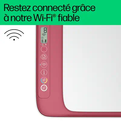 DeskJet 2823e Sans fil All-in-One Couleur Imprimante, Copieur, Scanner - HP - Multifonctions Jet d'encre - visuel 6