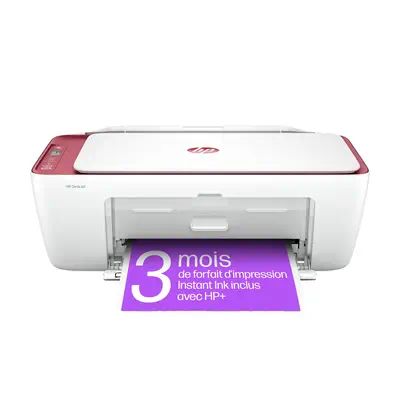 DeskJet 2823e Sans fil All-in-One Couleur Imprimante, Copieur, Scanner - HP - Multifonctions Jet d'encre - visuel 8