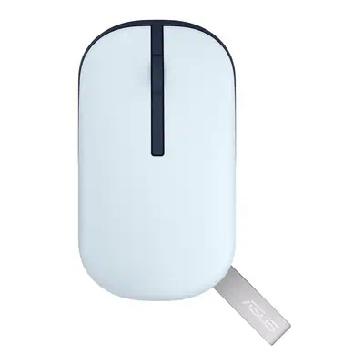 ASUS Marshmallow MD100 souris Bureau Ambidextre RF sans fil + Bluetooth Optique 1600 DPI - Asus - Souris - visuel 6