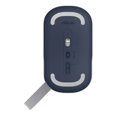 ASUS Marshmallow MD100 souris Bureau Ambidextre RF sans fil + Bluetooth Optique 1600 DPI - Asus - Souris - visuel 9