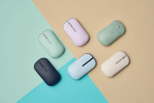 ASUS Marshmallow MD100 souris Bureau Ambidextre RF sans fil + Bluetooth Optique 1600 DPI - Asus - Souris - visuel 6