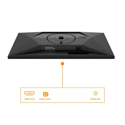 AOC G4 Q27G4XF écran plat de PC 68,6 cm (27") 2560 x 1440 pixels Quad HD LED Noir, Gris - Ecran Ordinateur - visuel 4