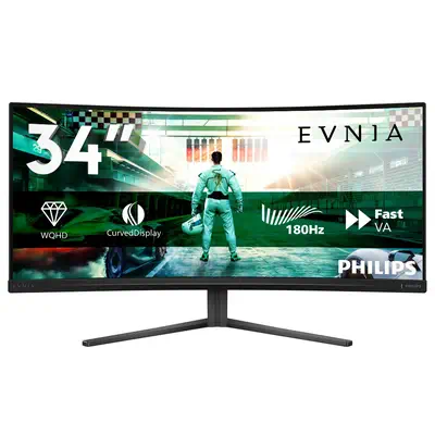 Philips Evnia 34M2C3500L/00 écran plat de PC 86,4 cm (34") 3440 x 1440 pixels Wide Quad HD LCD Noir - Ecran Ordinateur - visuel 3