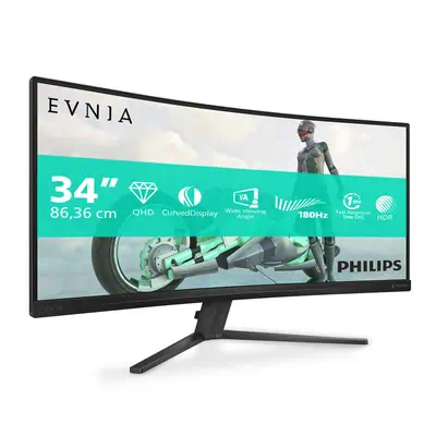 Philips Evnia 34M2C3500L/00 écran plat de PC 86,4 cm (34") 3440 x 1440 pixels Wide Quad HD LCD Noir - Ecran Ordinateur - visuel 10