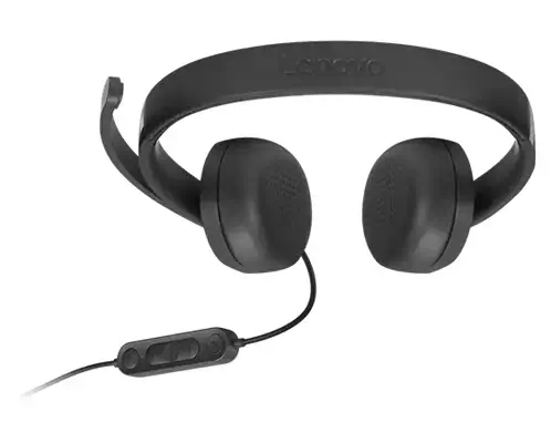 Lenovo 4XD1P83425 écouteur/casque Avec fil Arceau Appels/Musique USB Lenovo - visuel 1 - hello RSE - Connectivité durable et fiable