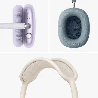 Apple AirPods Max Casque Sans fil Arceau Appels/Musique USB Type-C Bluetooth Bleu - Casque Micro - visuel 5
