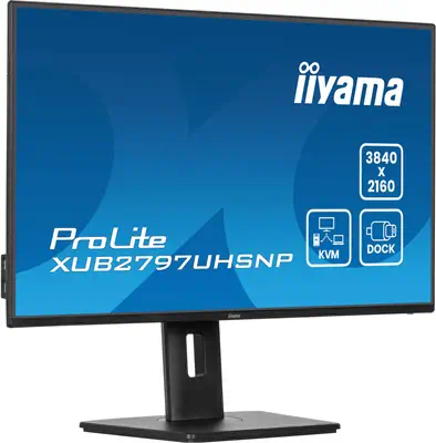 iiyama ProLite XUB2797UHSNP-B1 écran plat de PC 68,6 cm (27") 3840 x 2160 pixels 4K Ultra HD LED Noi - Ecran Ordinateur - visuel 5