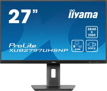 Garantie iiyama ProLite XUB2797UHSNP-B1 écran plat de PC 68,6 cm (27") 3840 x 2160 pixels 4K Ultra HD LED Noi