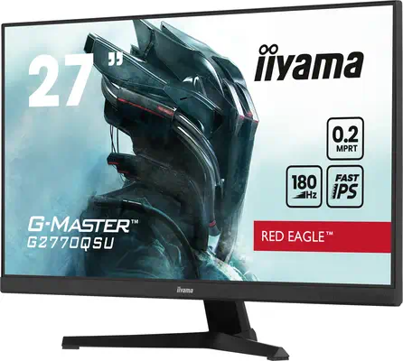 iiyama G-MASTER G2770QSU-B6 écran plat de PC 68,6 cm (27") 2560 x 1440 pixels Wide Quad HD LED Noir - Ecran Ordinateur - visuel 5