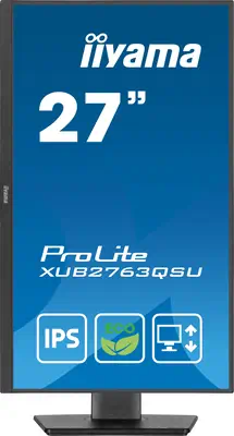 iiyama ProLite XUB2763QSU-B1 écran plat de PC 68,6 cm (27") 2560 x 1440 pixels Full HD LED Noir - Ecran Ordinateur - visuel 10
