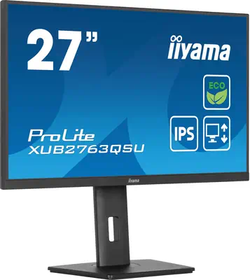 iiyama ProLite XUB2763QSU-B1 écran plat de PC 68,6 cm (27") 2560 x 1440 pixels Full HD LED Noir - Ecran Ordinateur - visuel 6