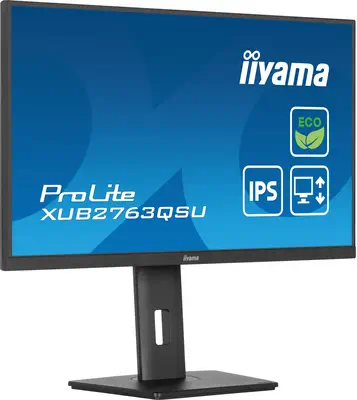 iiyama ProLite XUB2763QSU-B1 écran plat de PC 68,6 cm (27") 2560 x 1440 pixels Full HD LED Noir - Ecran Ordinateur - visuel 7