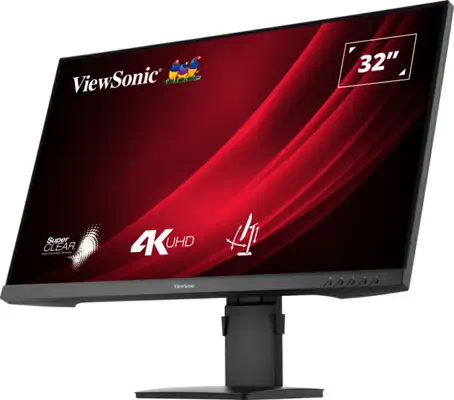 Viewsonic VG3208-4K écran plat de PC 81,3 cm (32") 3840 x 2160 pixels 4K Ultra HD LED Noir - Ecran Ordinateur - visuel 4