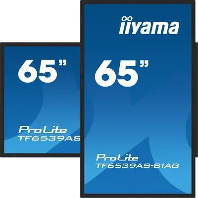 iiyama TF6539AS-B1AG Écran d'affichage dynamique En forme de kiosk 163,8 cm (64.5") LED 435 cd/m² 4K - Ecran Numérique Interactif - visuel 5