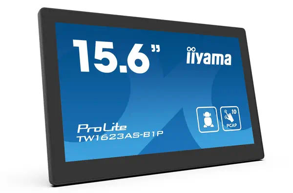 iiyama TW1623AS-B1P Écran d'affichage dynamique Écran plat interactif 39,6 cm (15.6") Wifi 450 cd/m² - Ecran Ordinateur - visuel 2
