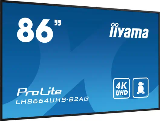 iiyama LH8664UHS-B2AG  - Ecran Numérique Interactif - visuel 3