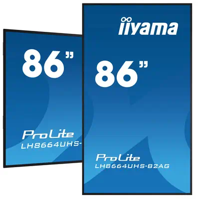 iiyama LH8664UHS-B2AG  - Ecran Numérique Interactif - visuel 5