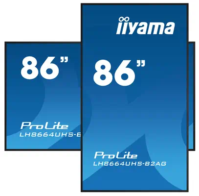 iiyama LH8664UHS-B2AG  - Ecran Numérique Interactif - visuel 4