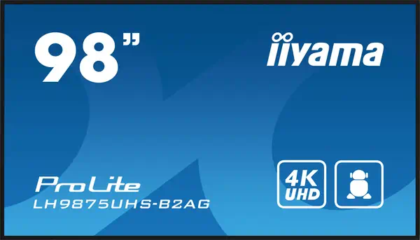 iiyama LH9875UHS-B2AG  - Ecran Numérique Interactif - visuel 1