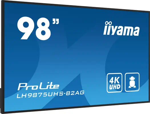 iiyama LH9875UHS-B2AG  - Ecran Numérique Interactif - visuel 3