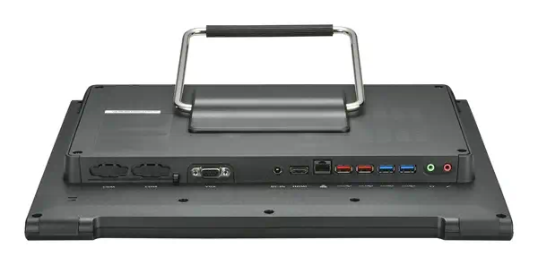 All-In-One Barebone X50V9, 15,6" tactile résistif, Celeron 7305U,Wifi, IP54, sans ventilateur, fonct - Shuttle - Boitier - visuel 4