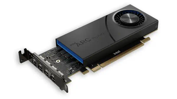 Intel Arc Pro A40 6 Go GDDR6 - Carte graphique - visuel 1